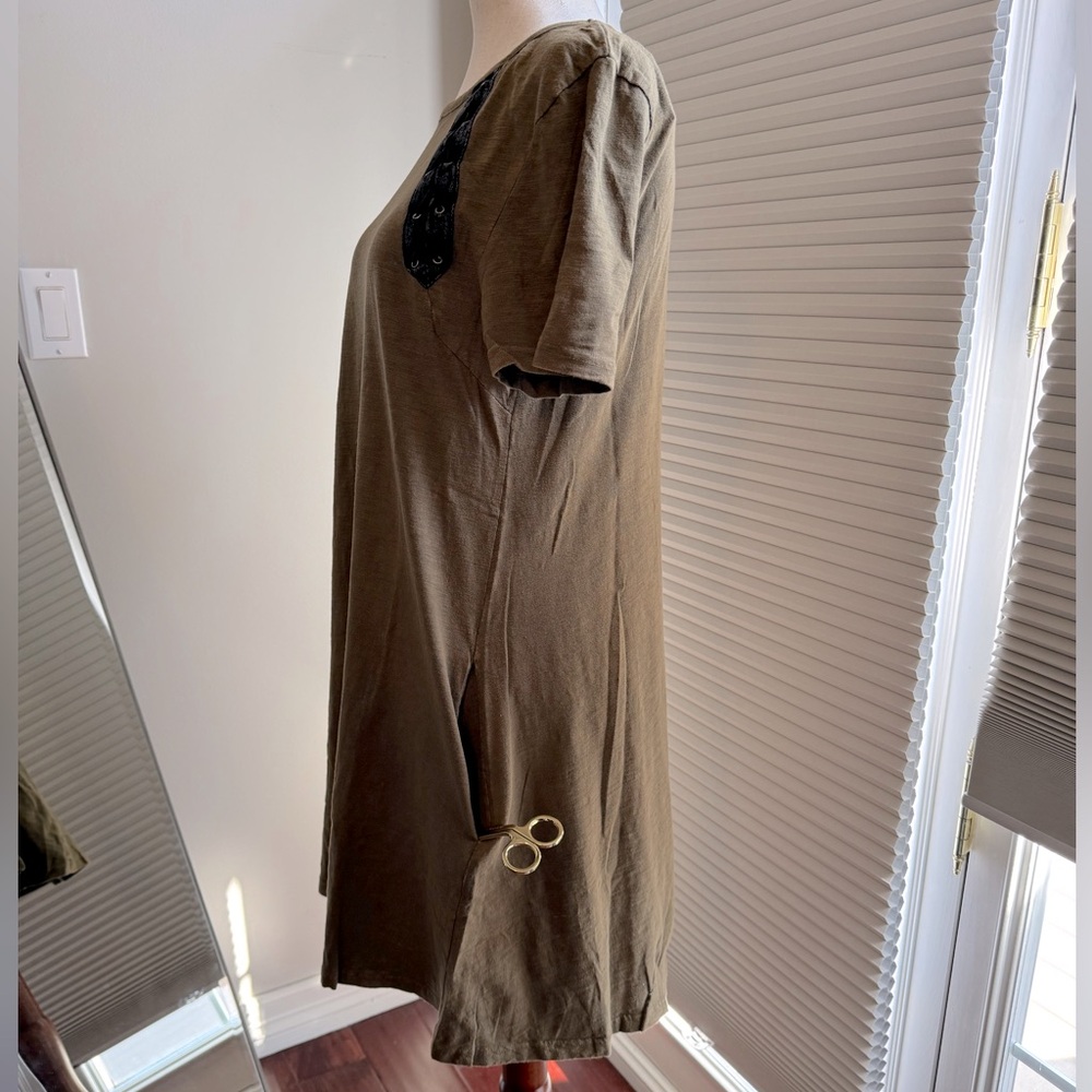 very J | Short sleeved T-Shirt Midi Dress | Med 👗 - Picture 3 of 9